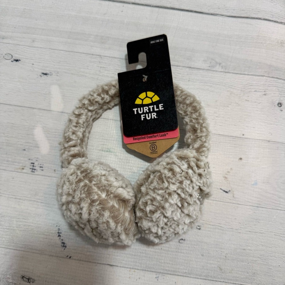 Turtle Fur Recycled Comfort Lush Earmuff natural NEW